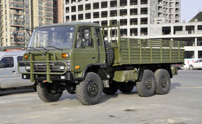 东风六驱越野卡车_EQ2102G越野运兵车_153沙漠越野公路运输车